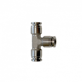 Stainless steel T-shaped nipple connector